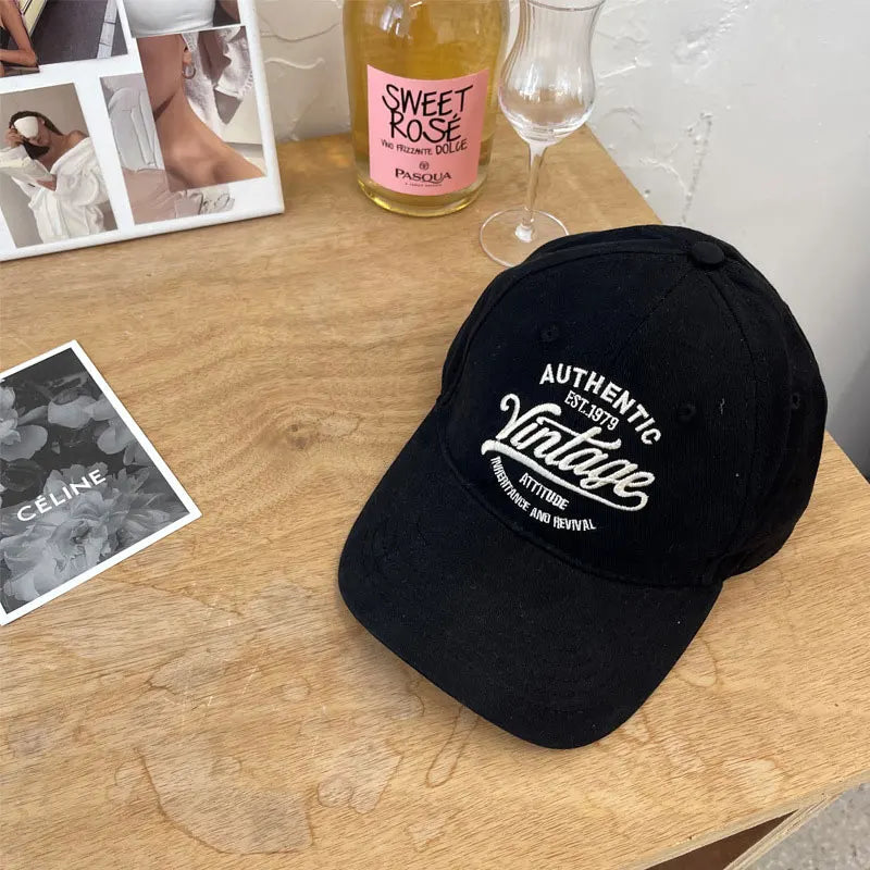 Embroidery Letters Baseball Hat Summer Outdoor