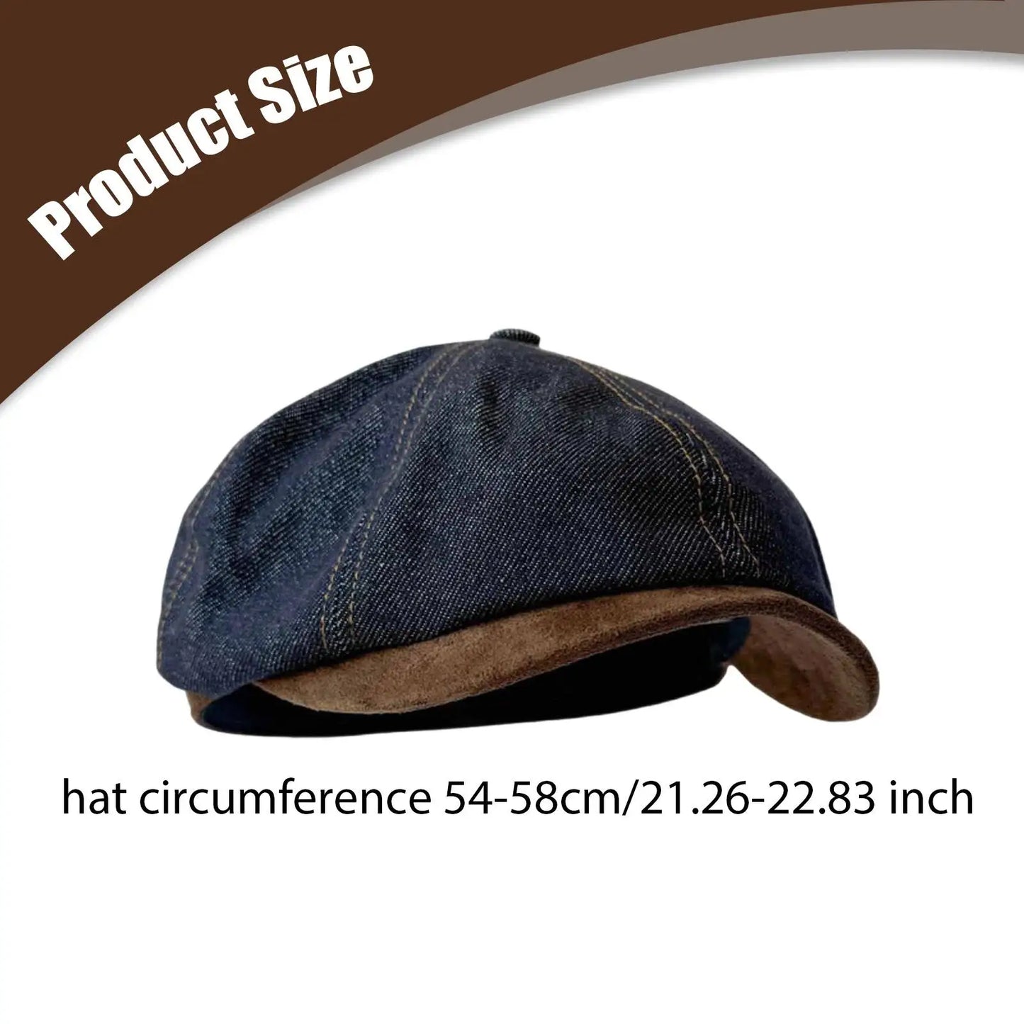 Women Newsboy Hat Lady Girls Winter Warm Pageboy Cabbie Cap