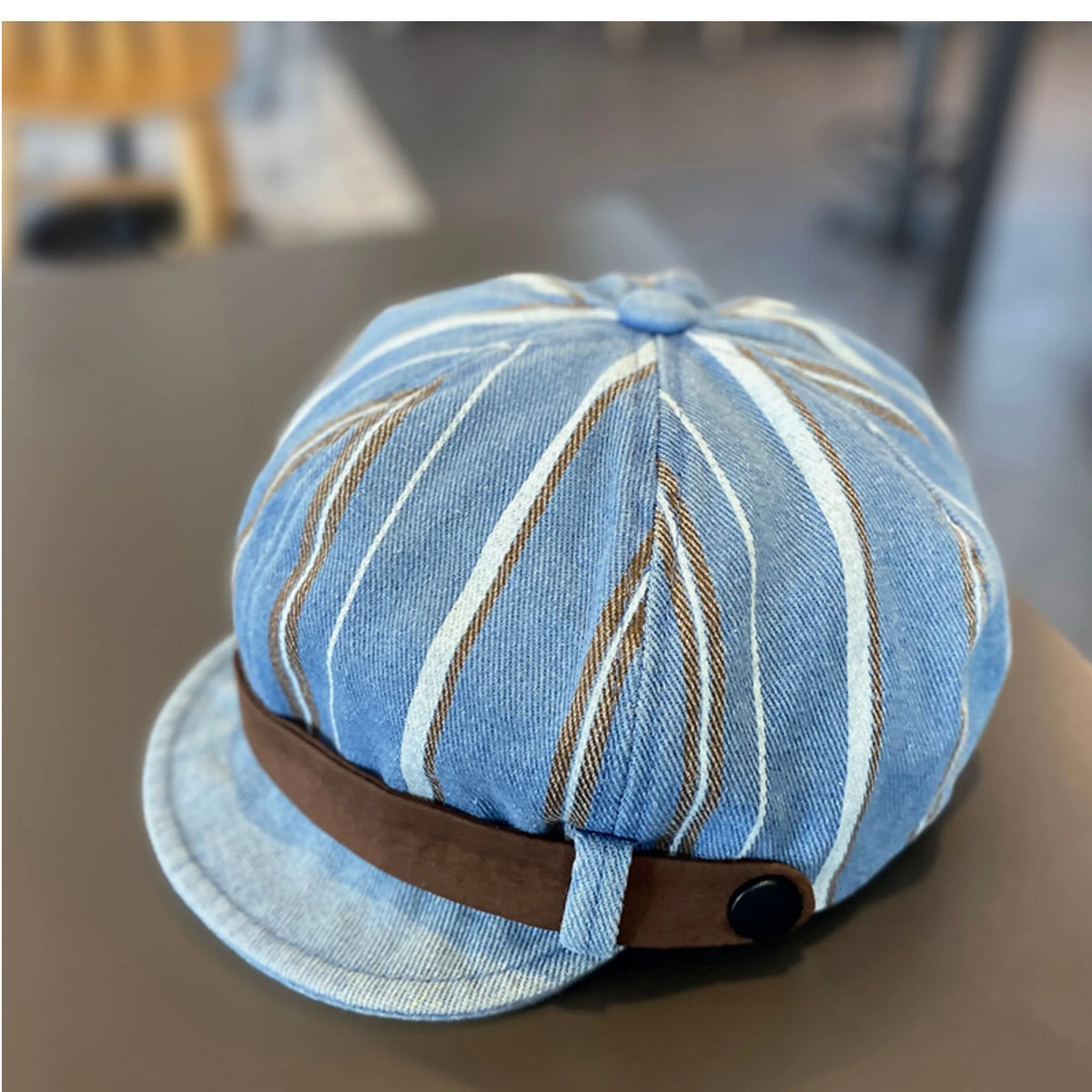 Baby Hat Denim Spring Autumn Fashion Korean Style Flat Cap