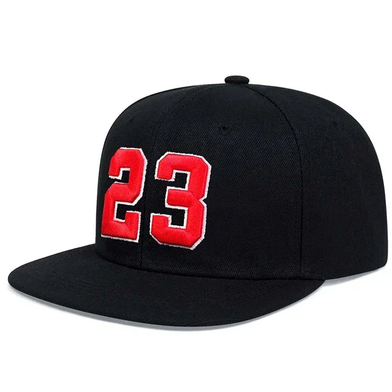 Unisex 23 Letter Embroidery Baseball Hats Spring Autumn