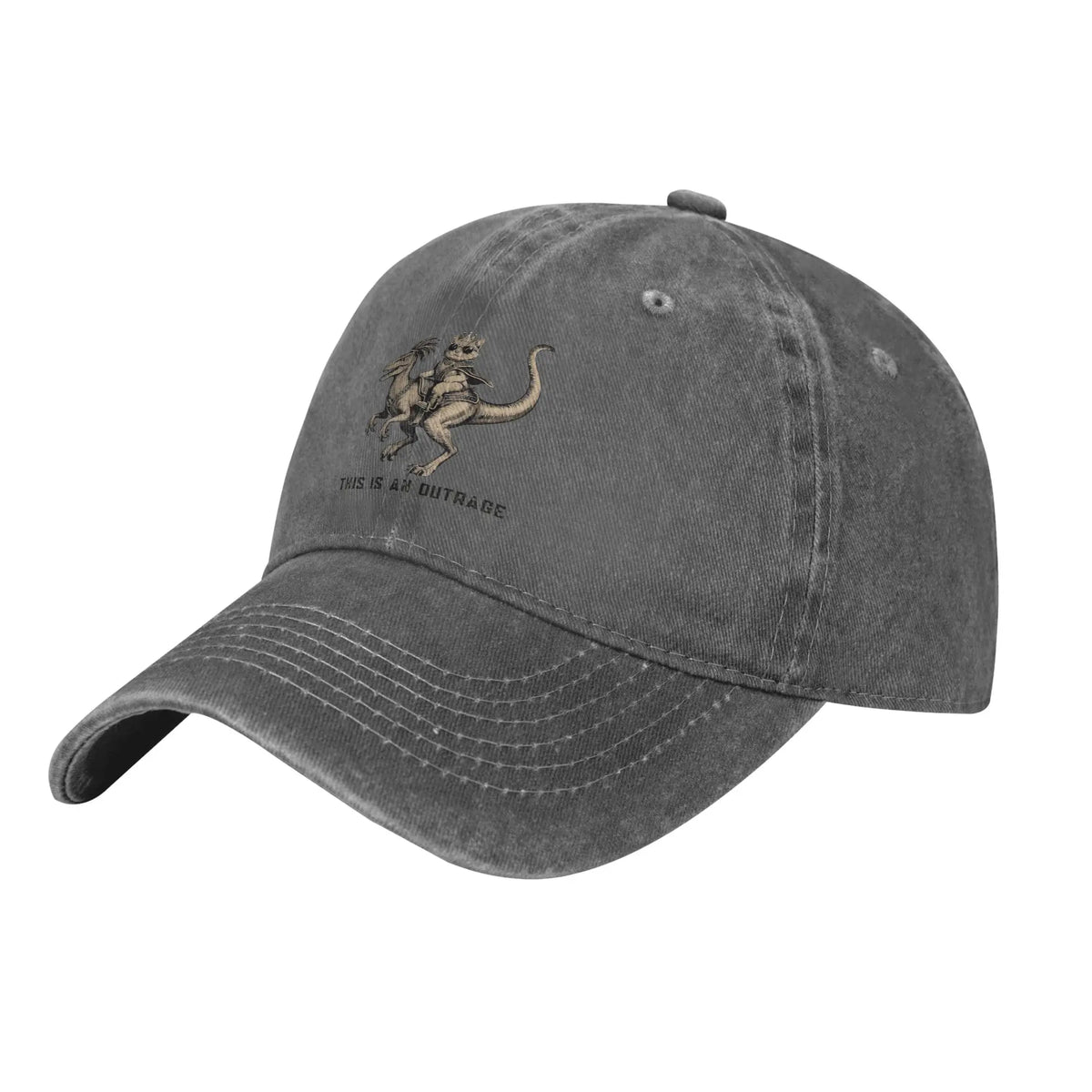 Vintage Cotton Dungeon Crawler Carl Snapback Cap Unisex Outdoor Running Golf Soft Cap