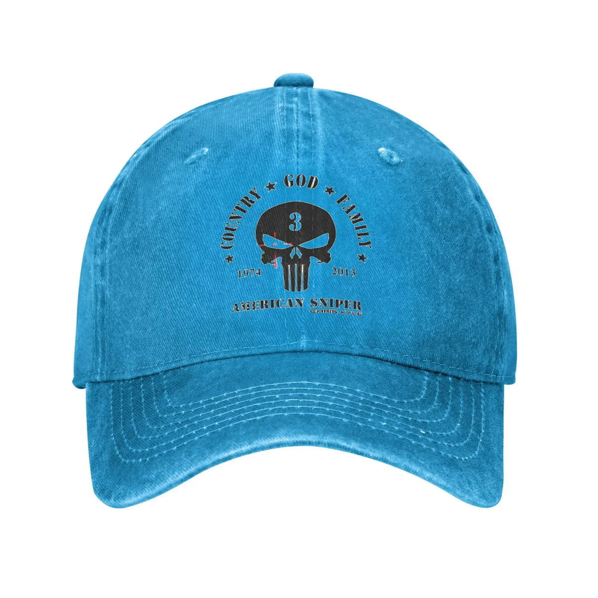 Vintage Chris Kyle American Sniper Tribute Baseball Cap