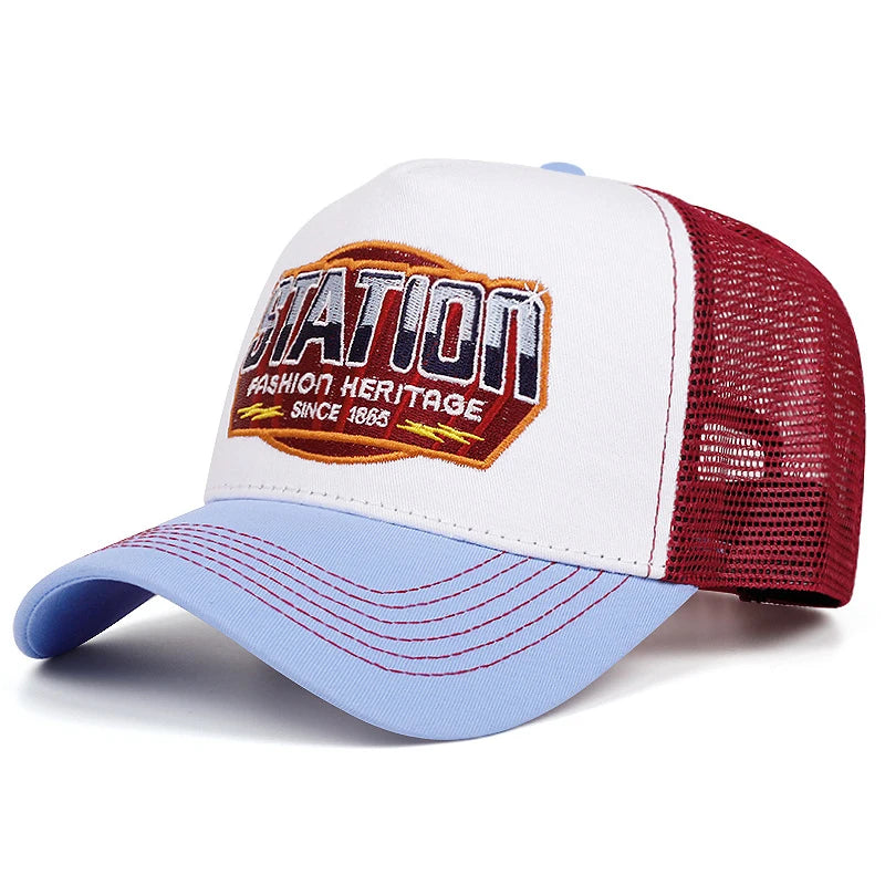 Station 1865 Hat Men's Personalized Hip Hop Hat Women's Baseball Hat