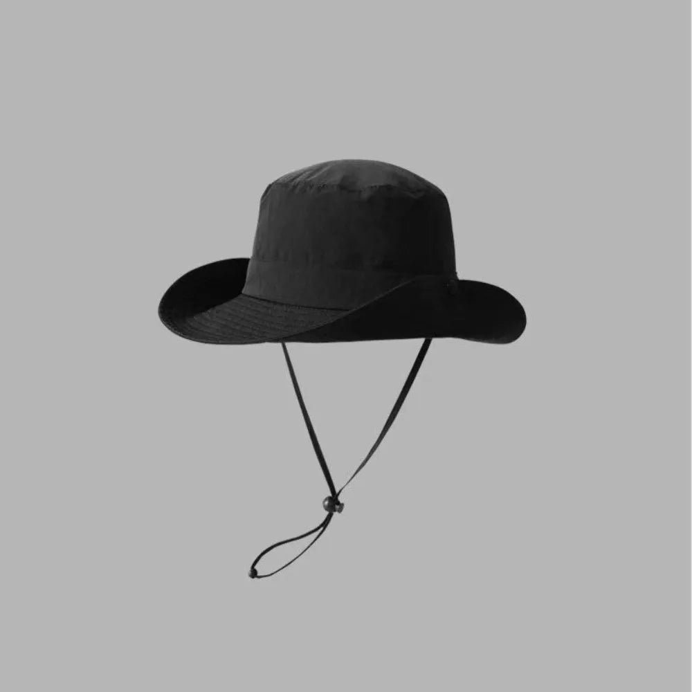 New Anti-Sun Bucket Hat Adjustable Mesh Sunscreen Hat