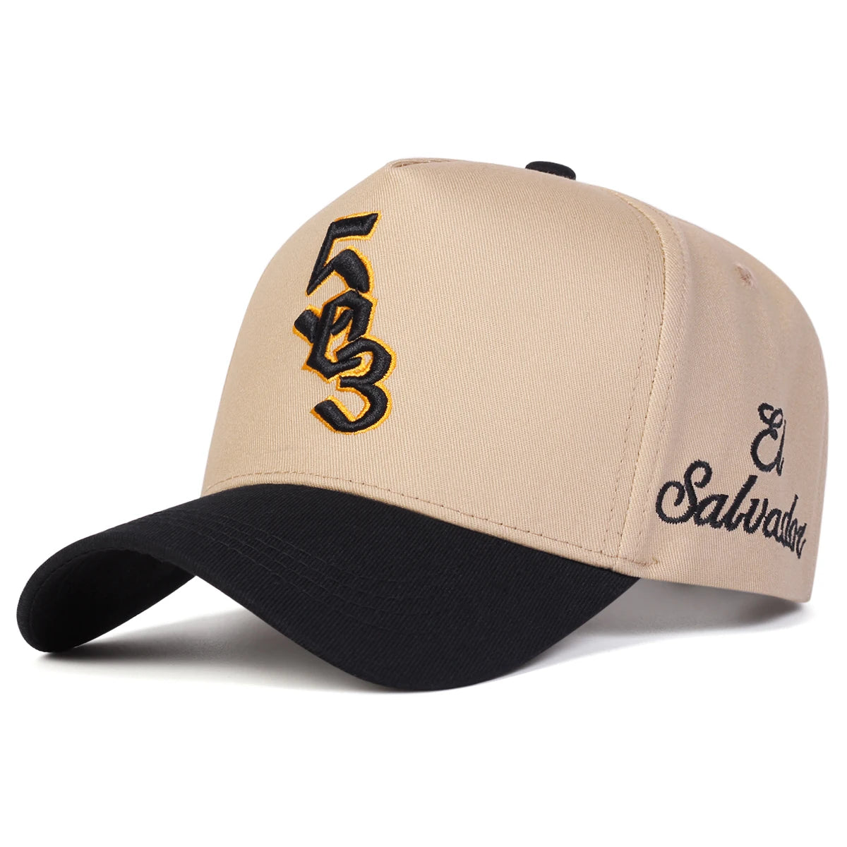 Unisex 503 Salvador Letter Embroidery Baseball Caps Spring and Autumn