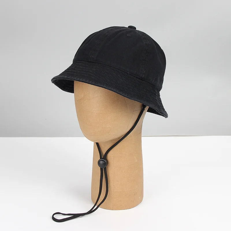 Camouflage Cotton Round Top 6 Panel Fisherman Hats