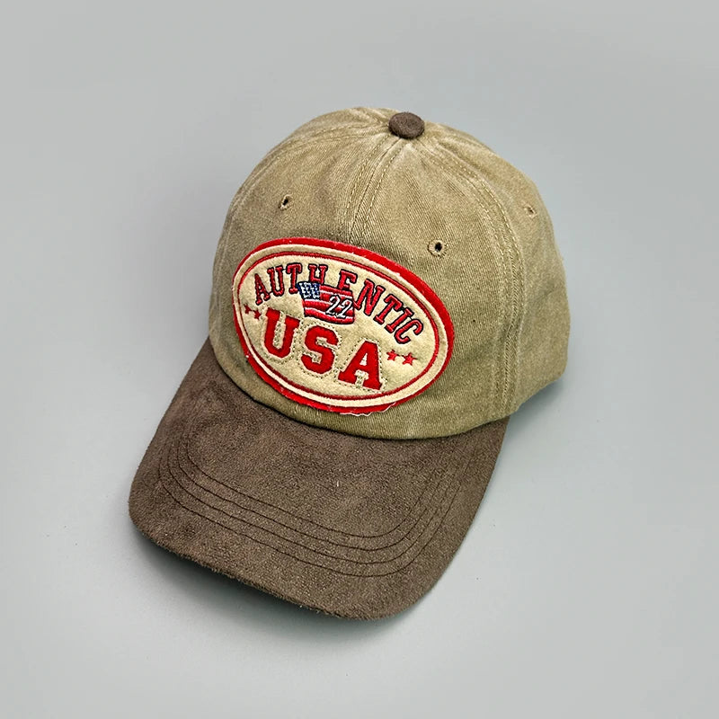 Personal American Letter Embroidery Baseball Hats