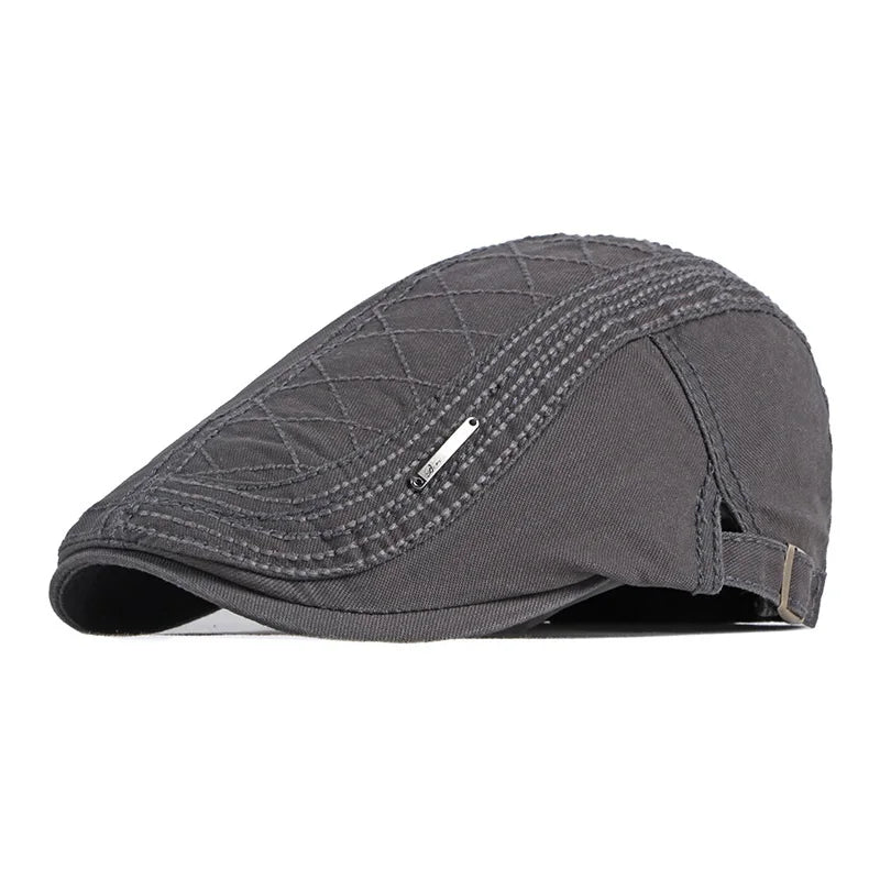 Men Women Beret Spring Autumn Cotton Flat Cap