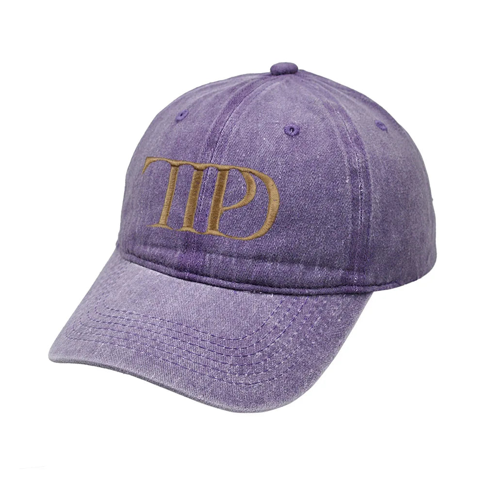 TTPD Embroidery Baseball Cap Summer Vintage Dad Hat