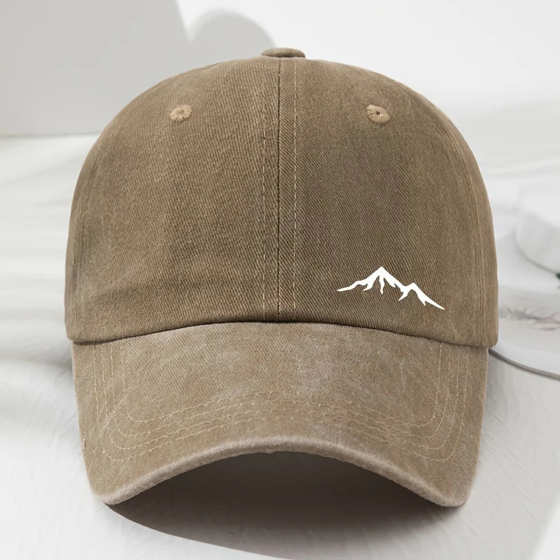 Mountain Printed Baseball Caps For Men And Women