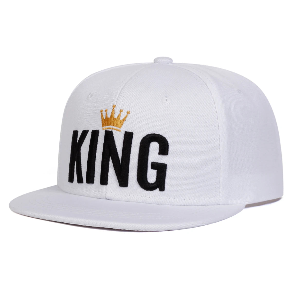 Unisex Crown KING Embroidery Hip Hop Hats Spring Autumn Outdoor Adjustable Casual Baseball Caps Sunscreen Hat