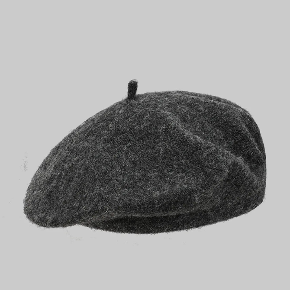 Berets Hat Autumn Winter Warm Wool Berets Hat