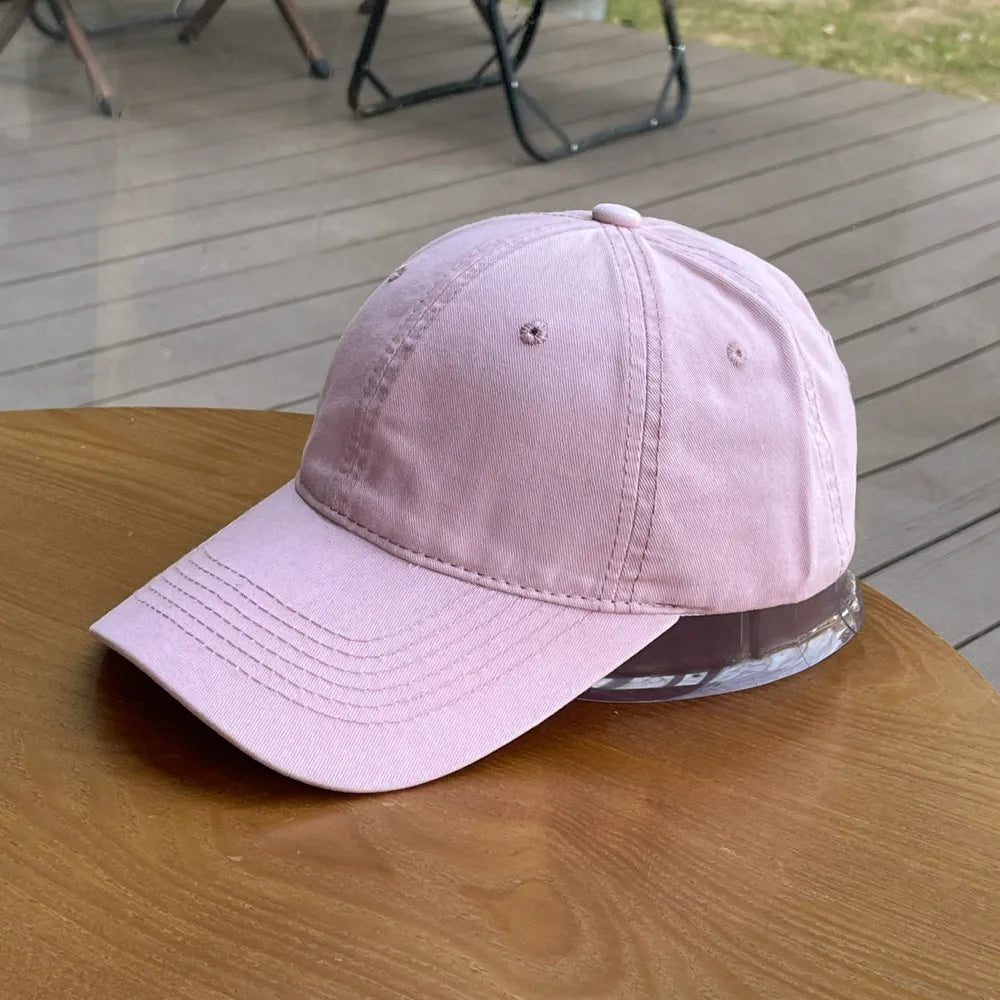 Vintage Women's Baseball Cap Embroidery Sports Hats Men