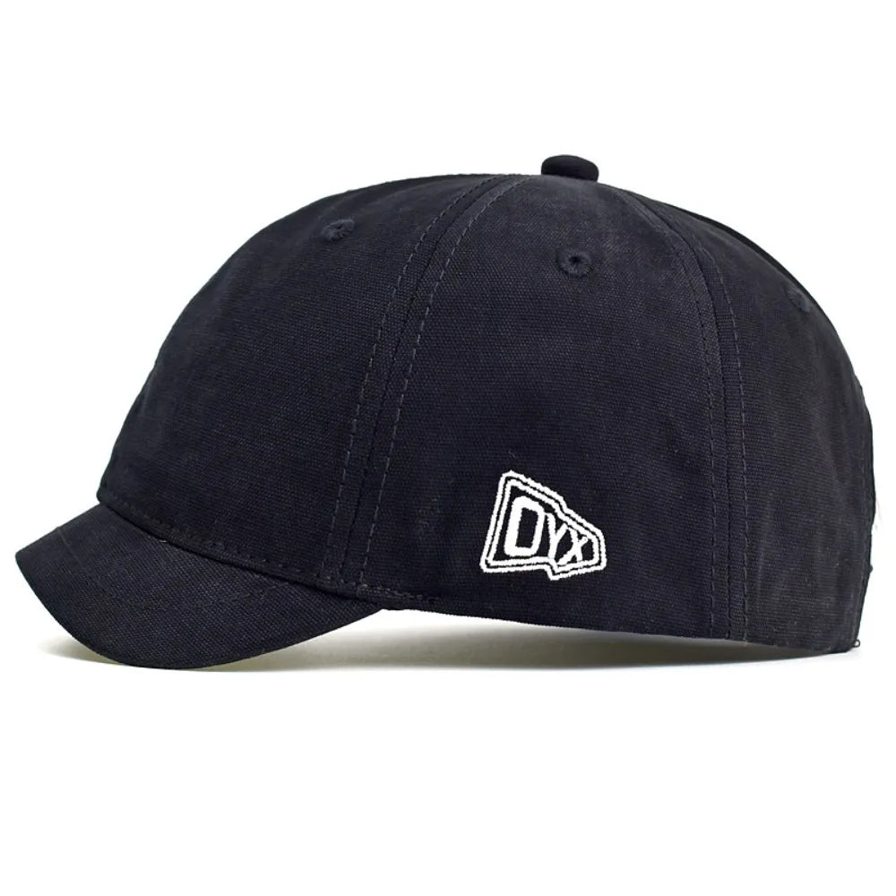 Four Seasons Men Women Fashion Short Brim Cotton Baseball Cap