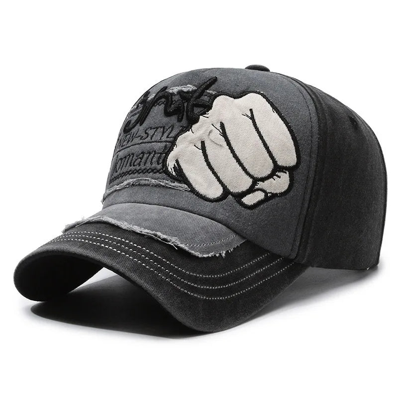 Orange Green Baseball Caps For Men
