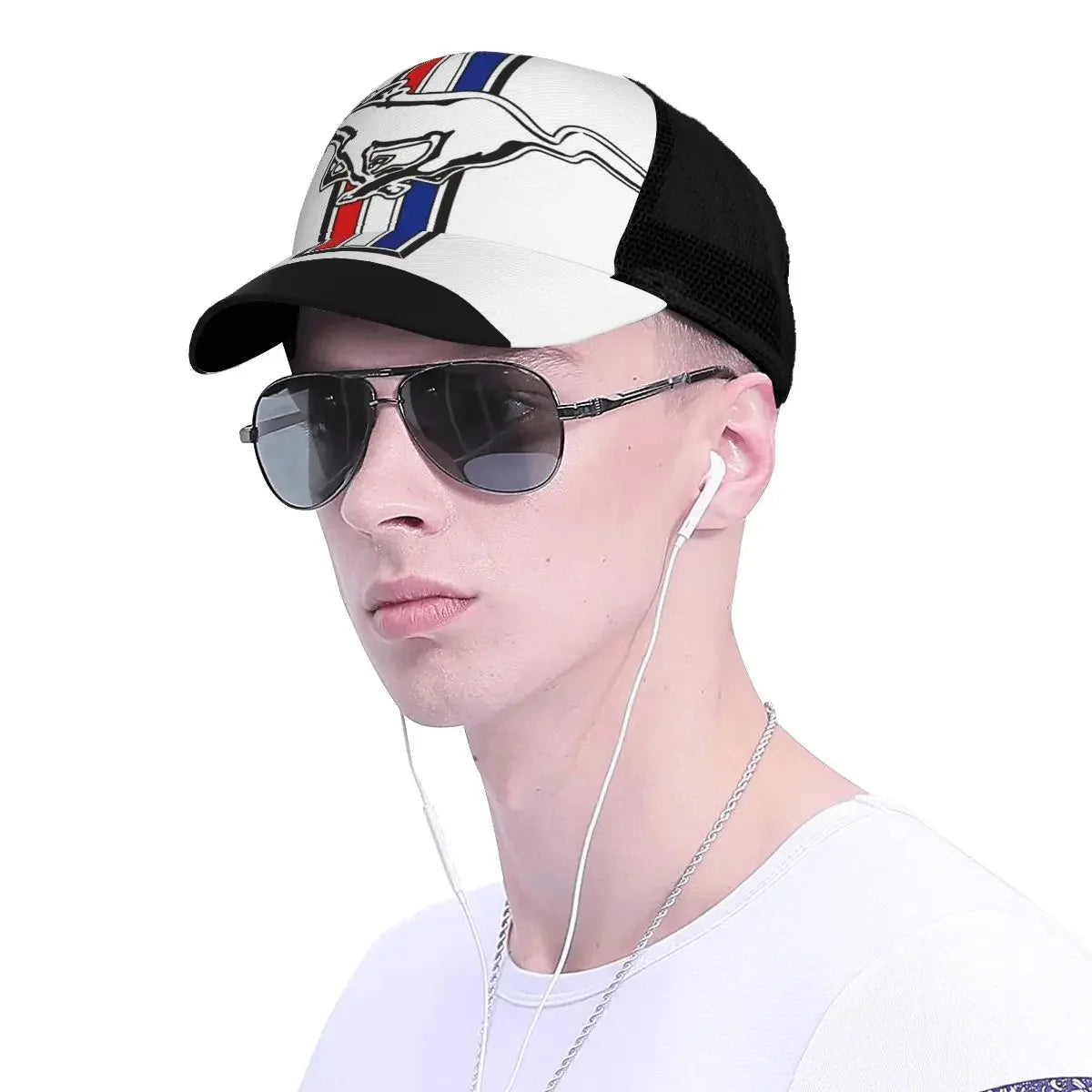 Fashion Unisex Mustang Snapback Racing Baseball Caps Hats Men Women Summer