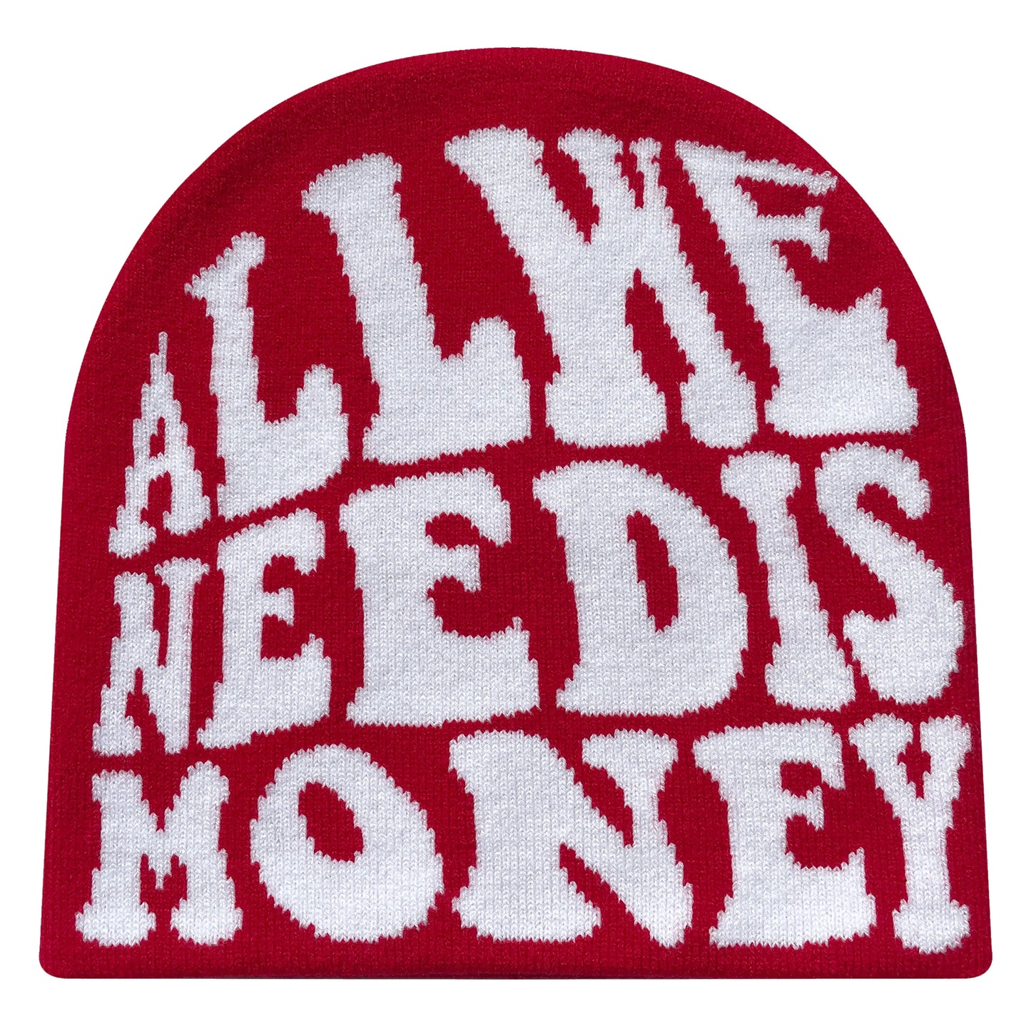 Autumn And Winter Letter Hat, Jacquard Pattern Knitted Hat, Men And Women