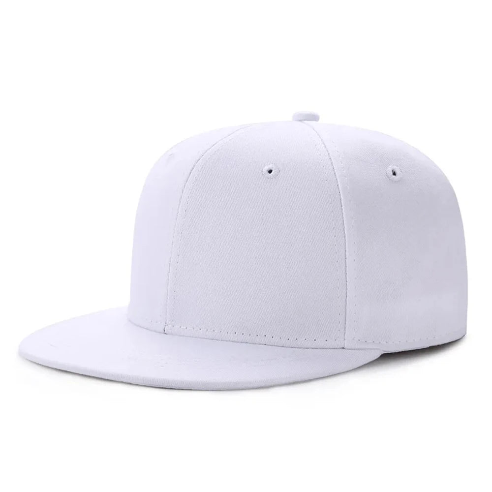 Hip Hop Hats Men Women Snapback Caps Solid Colors Cotton