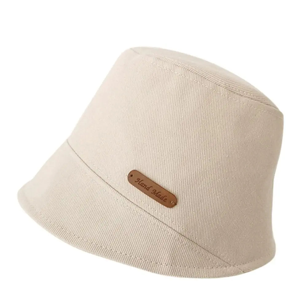 Anti-UV Foldable Bucket Hat Cotton Fisherman's Hat