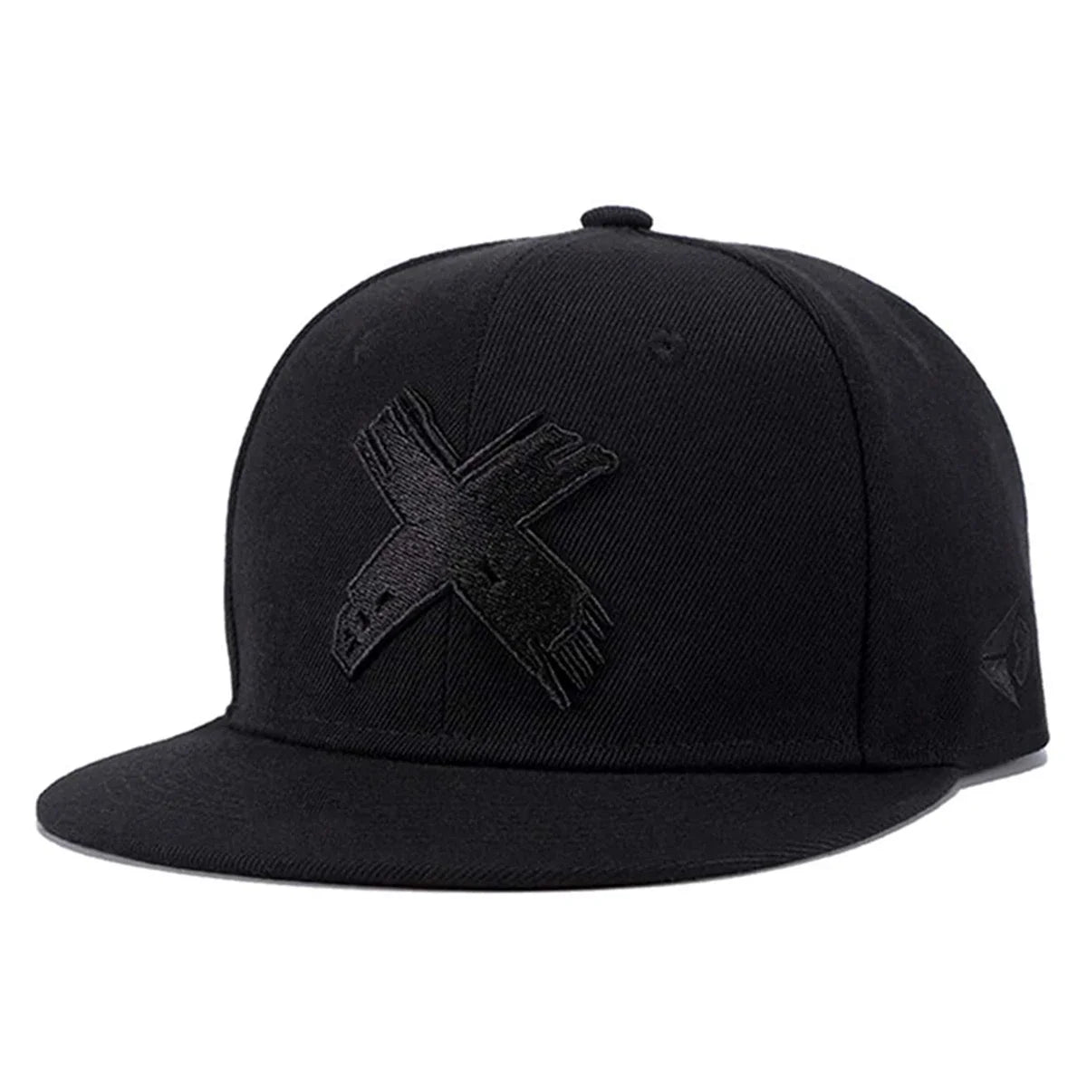 Unisex X Letter Embroidery Hip-Hop Hats Spring Autumn