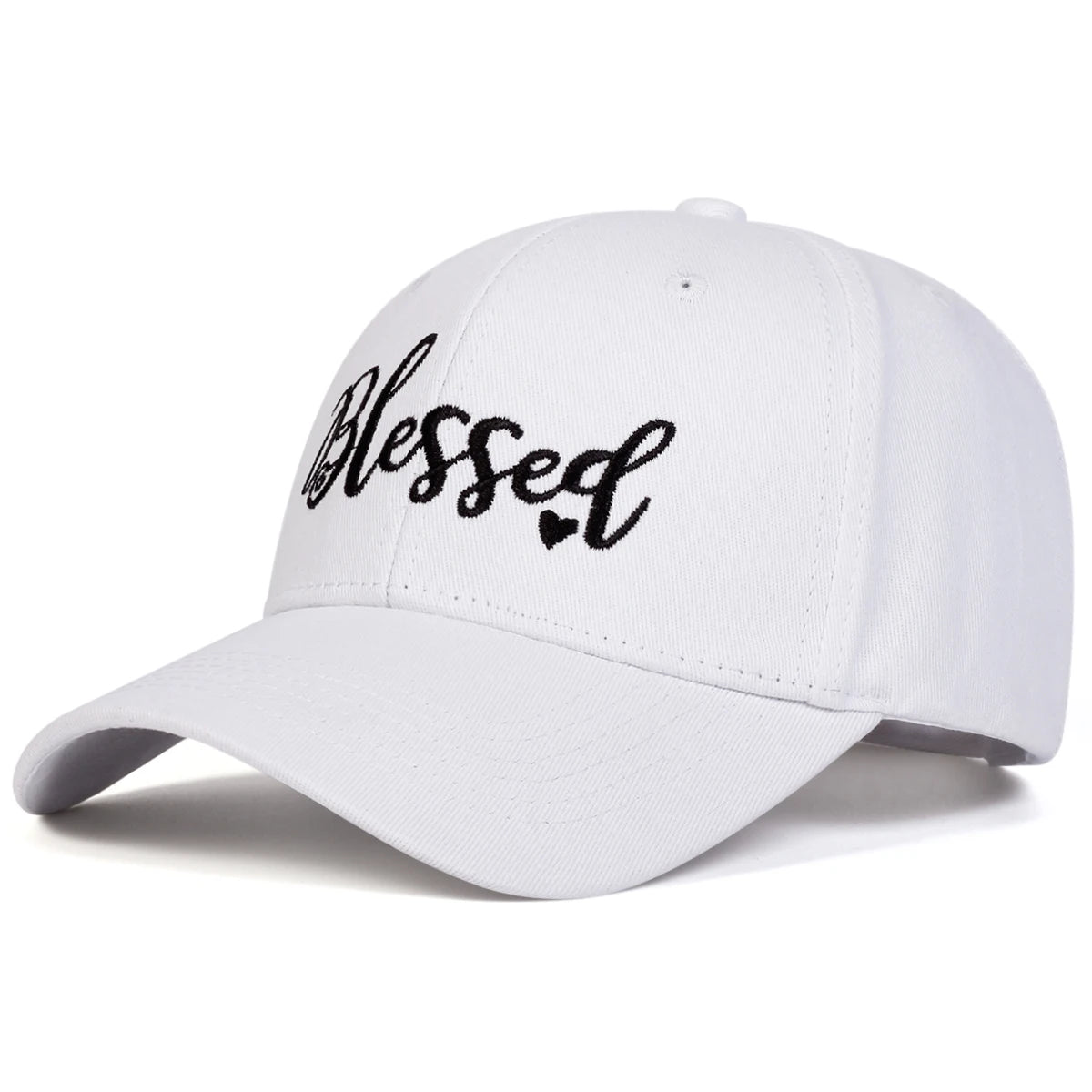 Unisex Blessed Love Embroidery Baseball Caps Spring Autumn