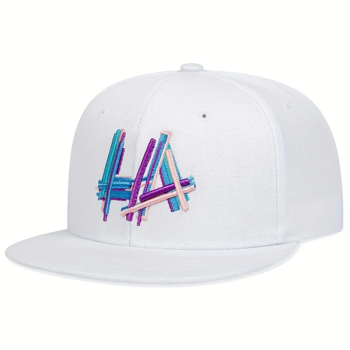 Unisex LA Letter Embroidery Hip-Hop Hats Spring Autumn Outdoor