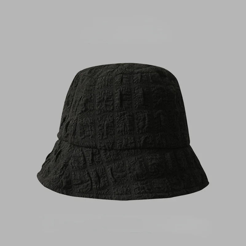 Women Girl Thin Pleated Fisherman Hat