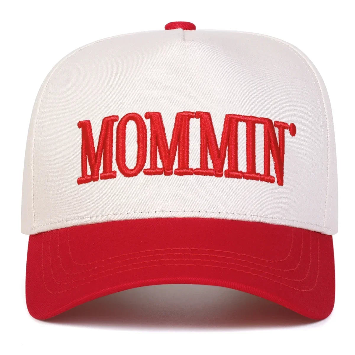 Unisex Mommin Letter Embroidery Baseball Caps Spring Autumn