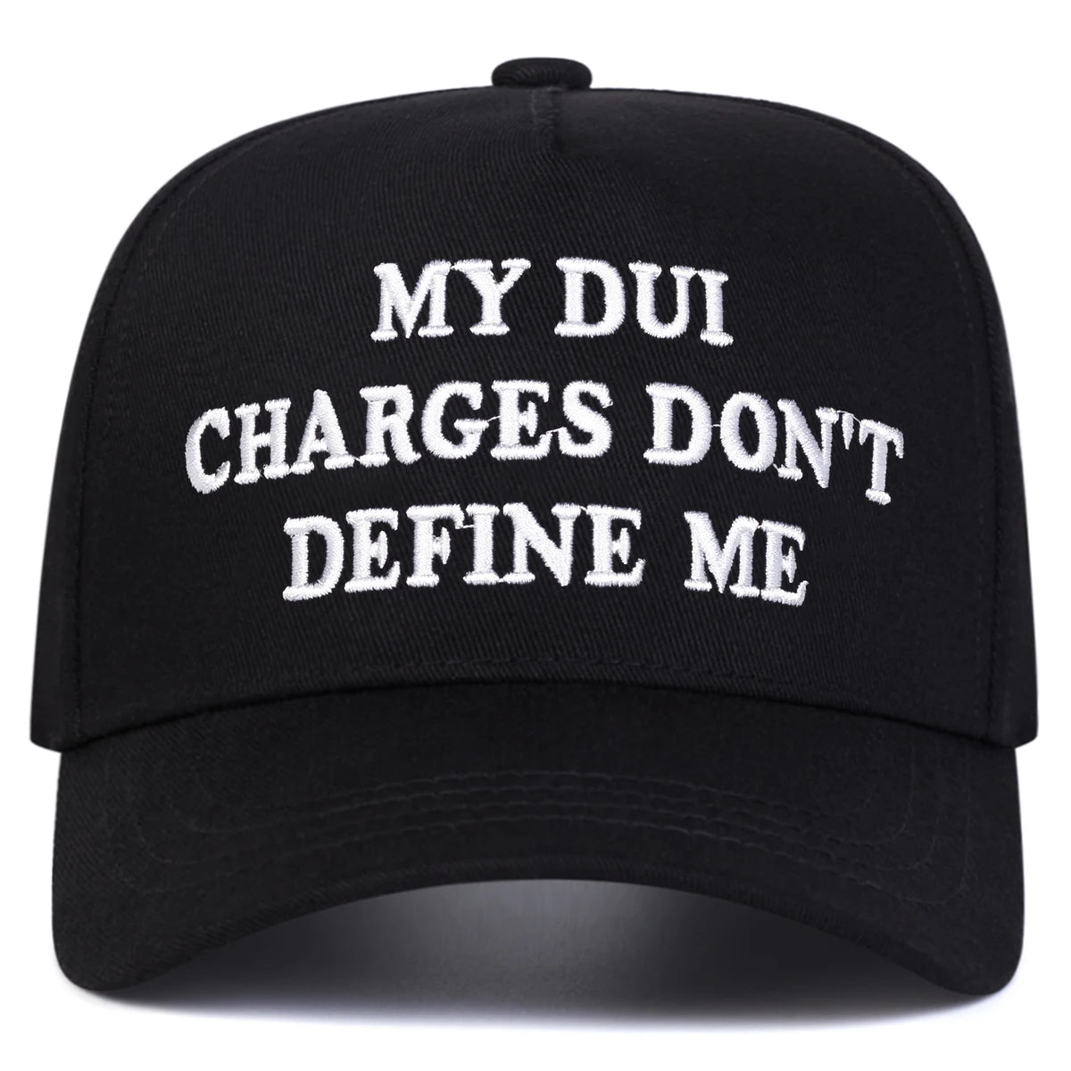 Unisex My Dui Charges Letter Embroidery Baseball Caps Spring Autumn