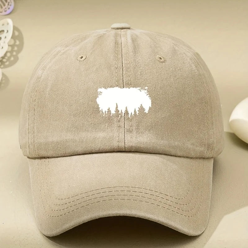 Forest Printed Baseball Cap for Men and Women