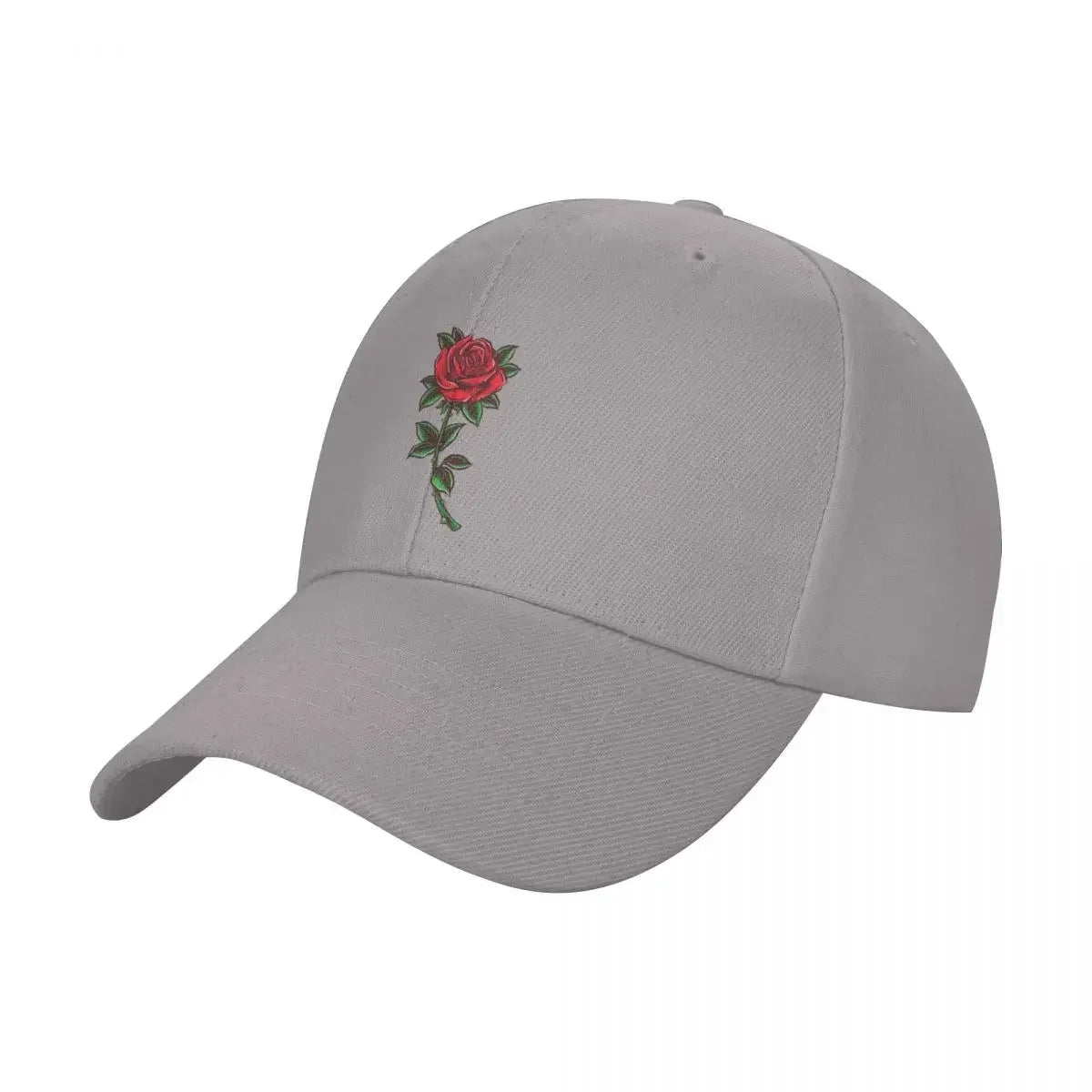 floral rose Baseball Cap Hat Man Women's