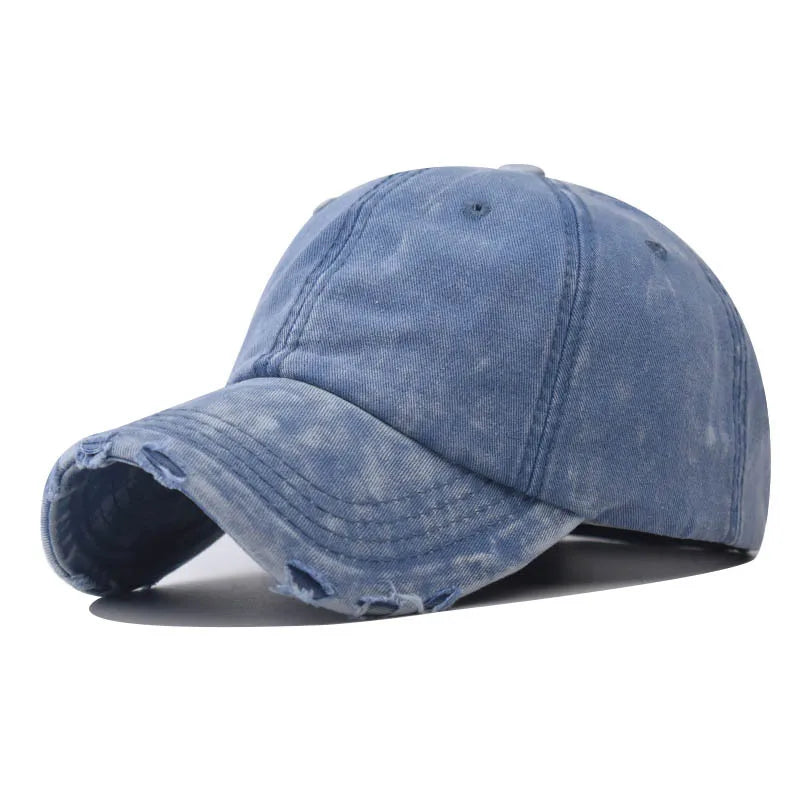 Denim Baseball Cap For Men Women High Quality