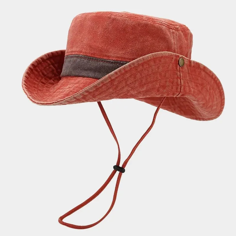 Spring Cotton Solid Bucket Hat Fisherman Hat