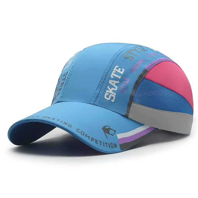 Summer Brand Men Sport Running Mountain Sweat Baseball Cap