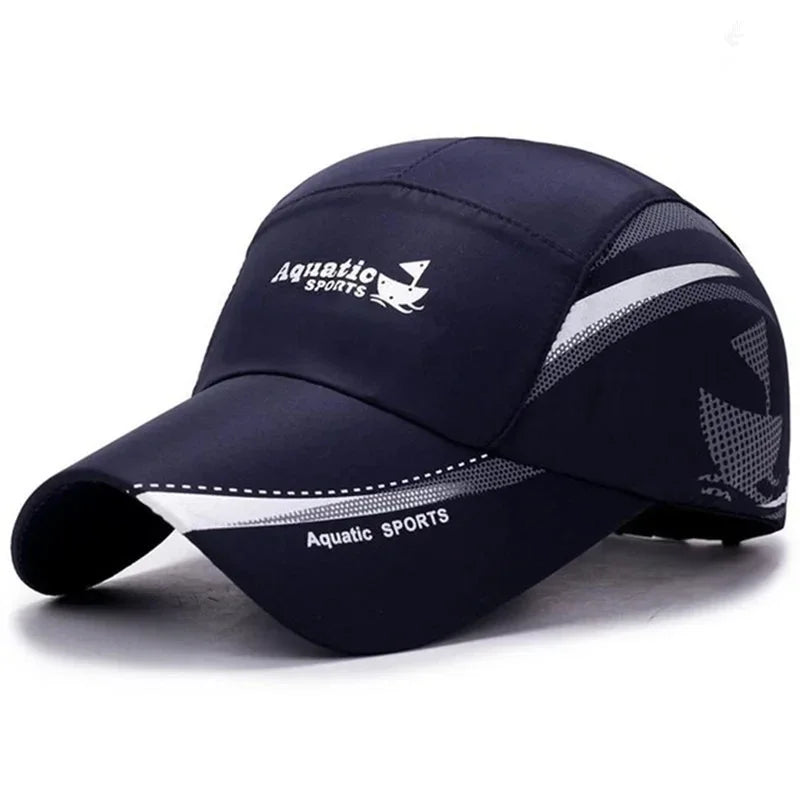 Unisex Aquatic Sport Boat Embroidery Baseball Caps Outdoor Adjustable Casual Hats Sports Cap