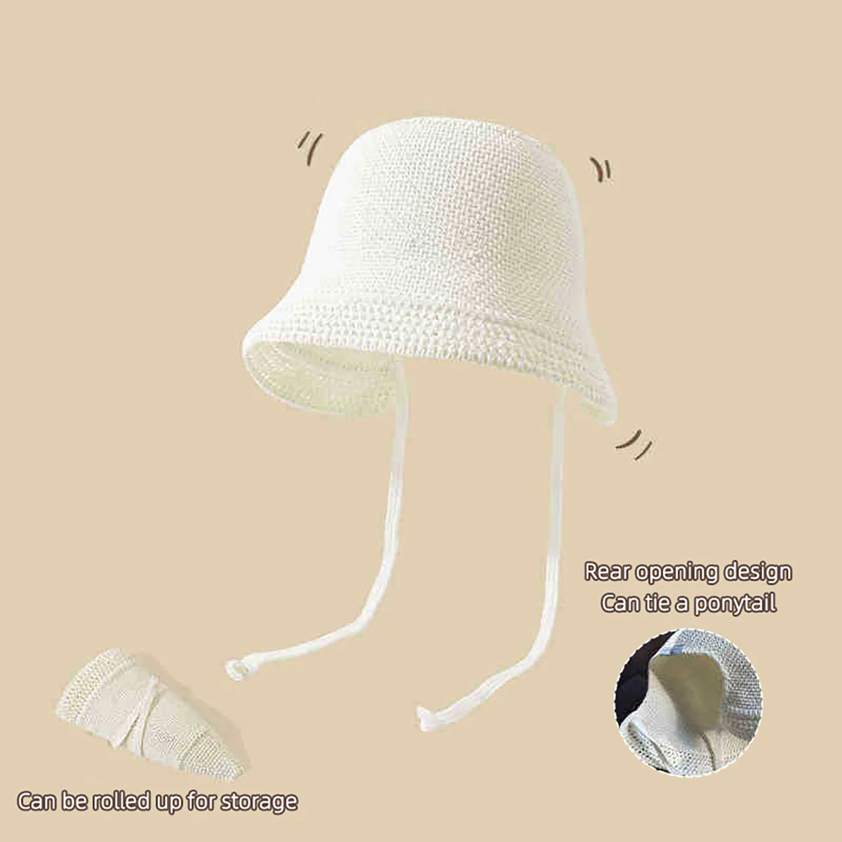 Women Fashion Solid Color Breathable Wide Brim Sun Visors