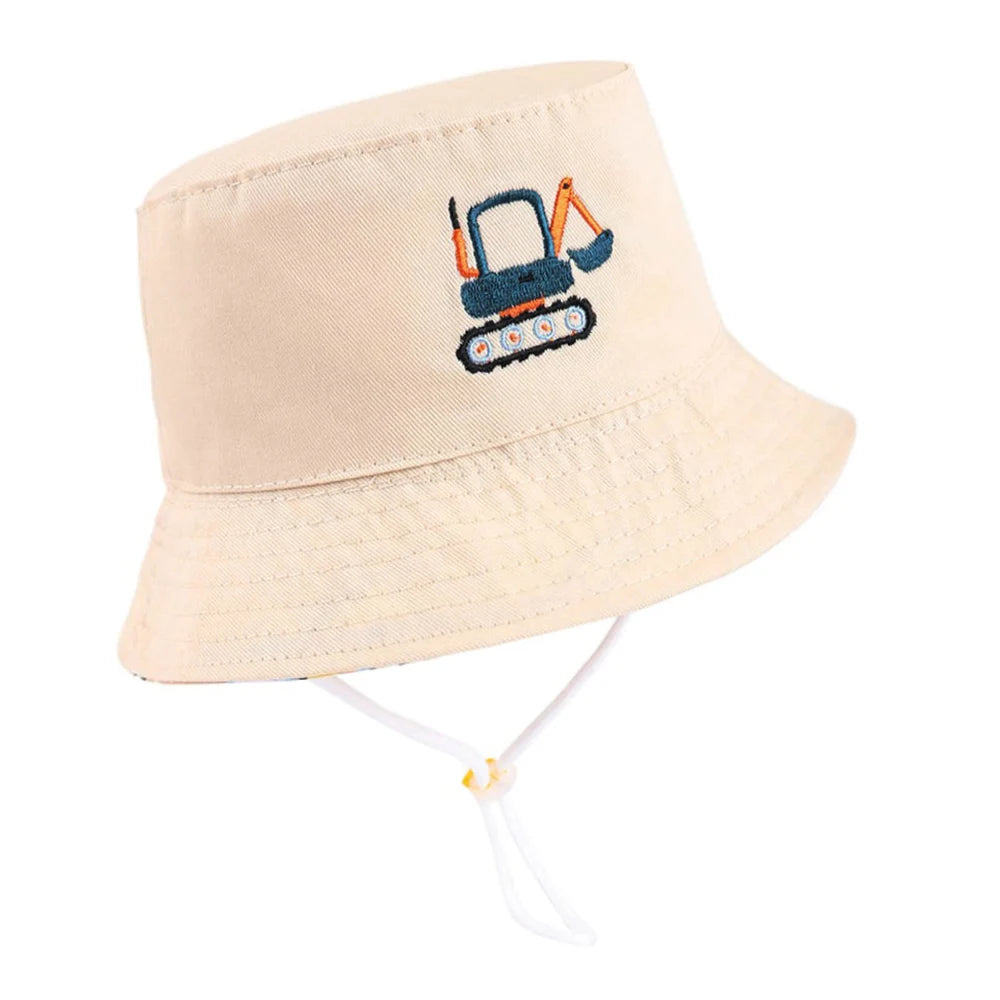 Summer Double Sided Children Bucket Hats