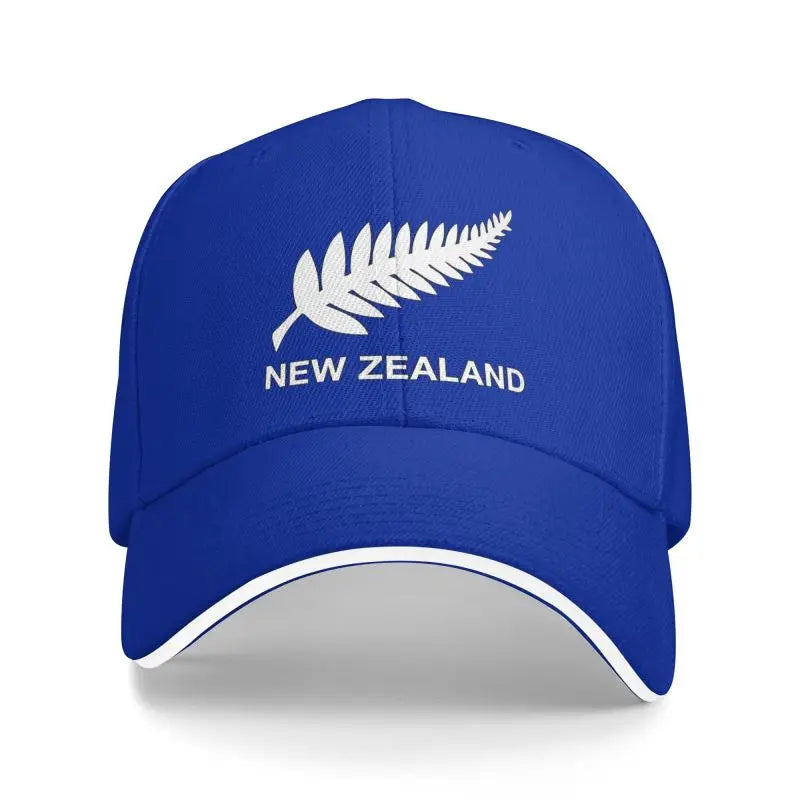New Zealand All Blacks Print Sandwich Baseball Cap
