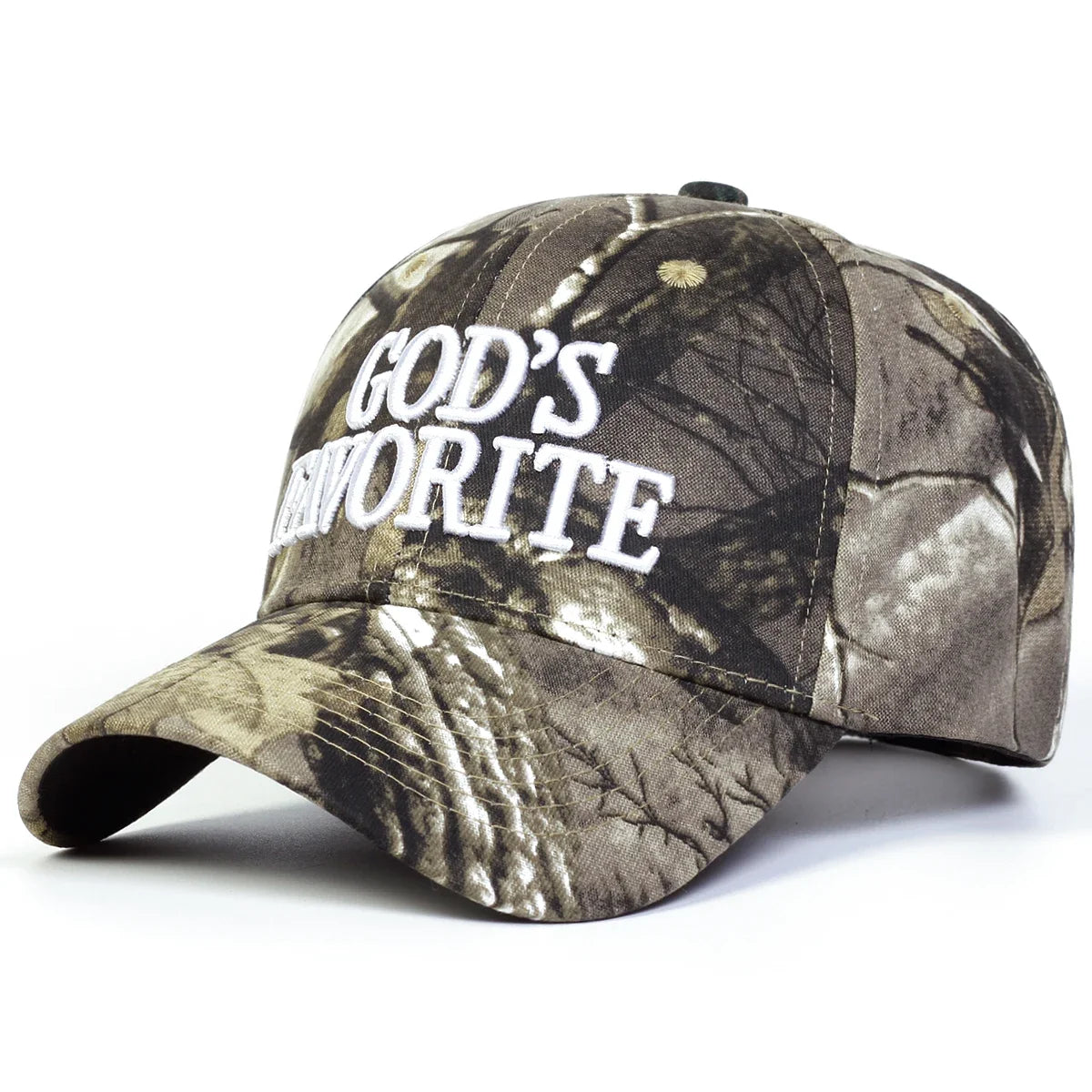 Unisex God's Favorite Letter Embroidery Baseball Caps Spring and Autumn