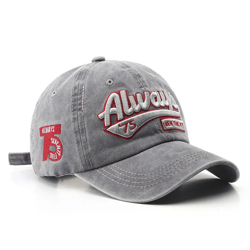 Washed Retro Baseball Cap Summer High-Quality Sun Hat