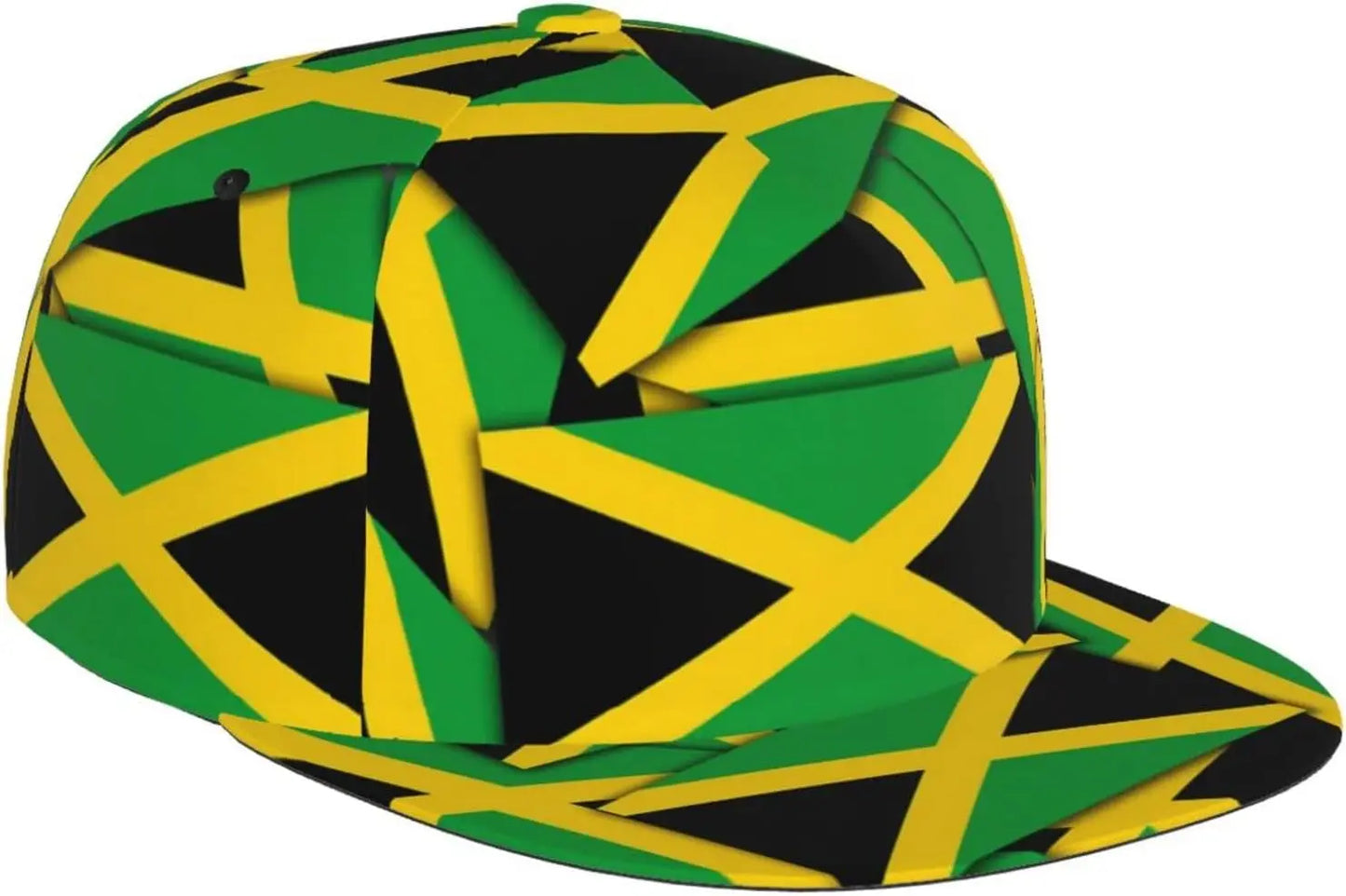 Jamaican Flag Baseball Cap Adjustable Fashion Casual Flat