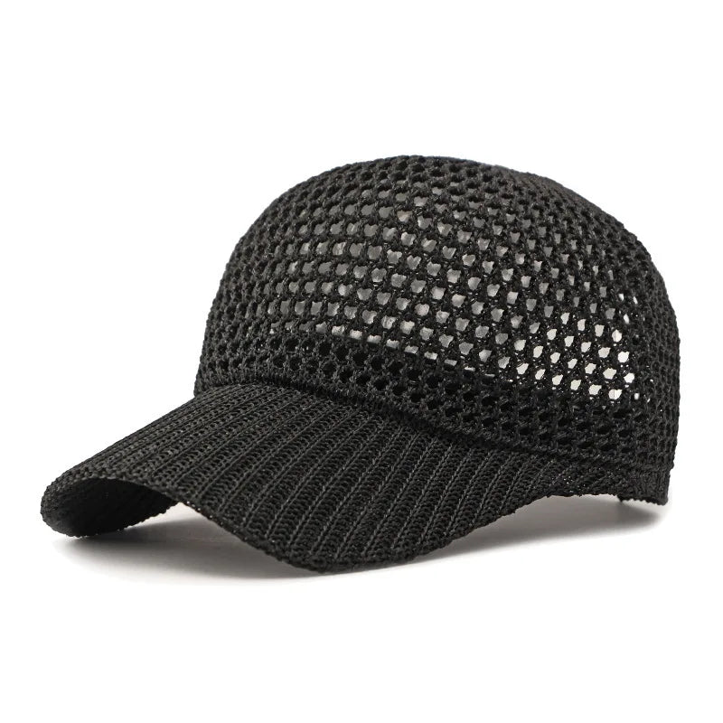Summer Hollow-Out Breathable Mesh Baseball Cap