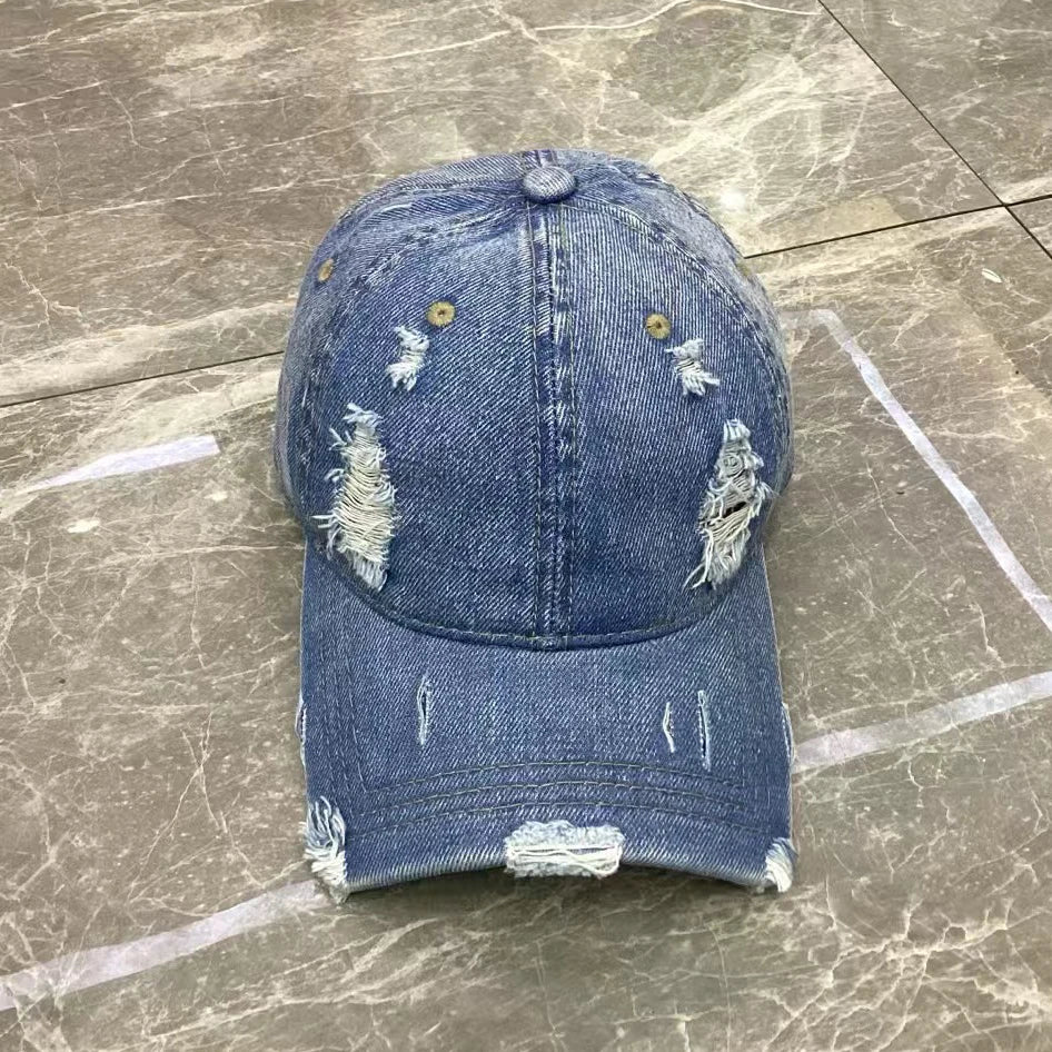 Unisex Square Brim Broken Brim Baseball Cap