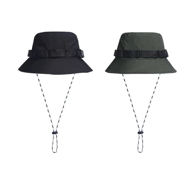 Multifunction Tactical Hip Hop Techwear Bucket Hat Men Women Outdoor