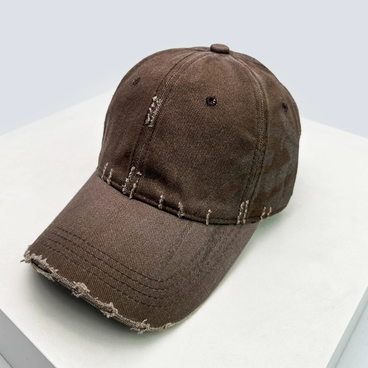 New Unisex Gradient Simple Solid Baseball Hats
