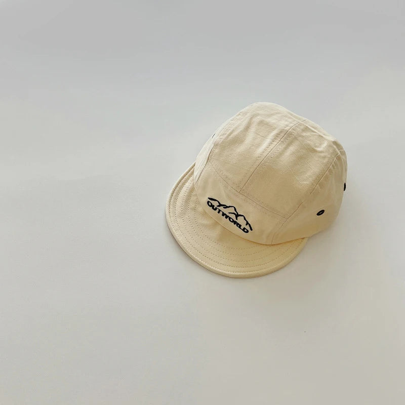 Korean Baby Duck Tongue Hat Letter Casual Kids Baseball Hat