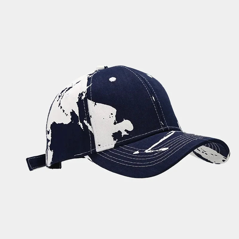 Four Seasons 8 Style Cotton Graffiti Print Casquette Baseball Cap
