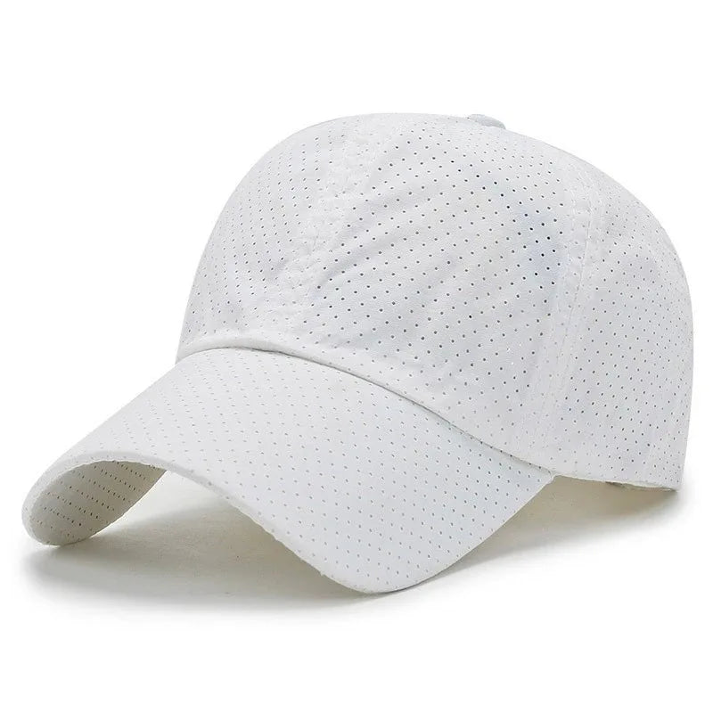 Mesh Quick Dry Cap Men Running Sports Baseball Cap Women