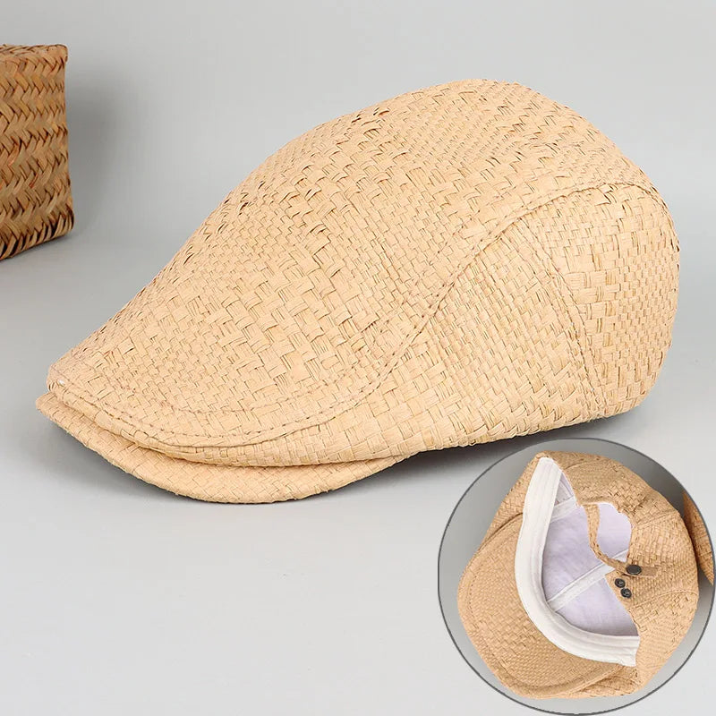 Summer Sun Hats Newsboy Caps Beret Men Women