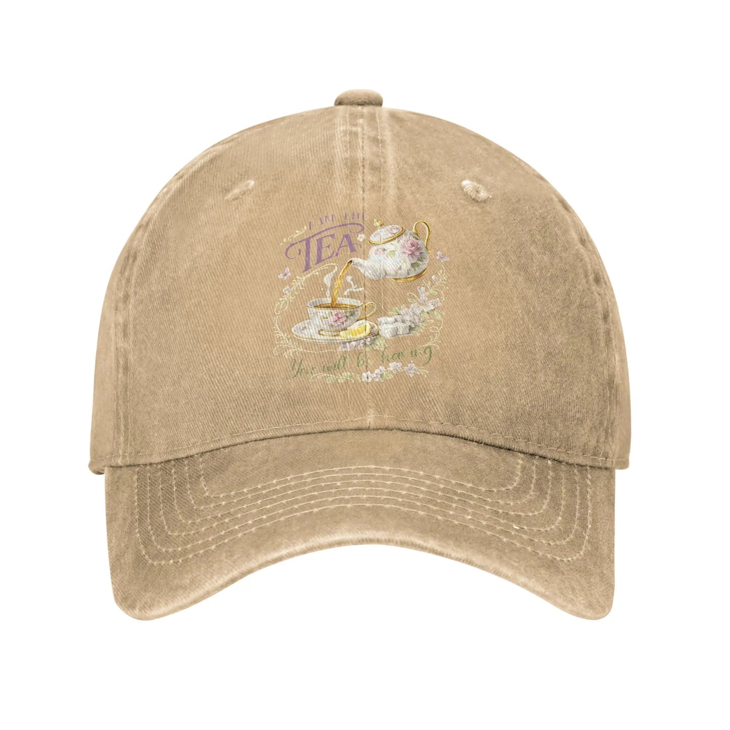 I Am The Tea You Will Be Having Sun Baseball Cap